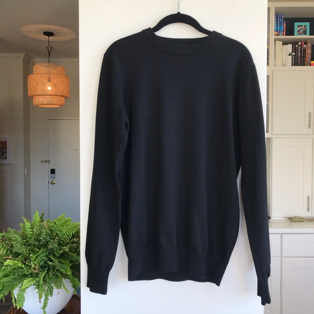 ⚡️HARDY AMIES Black Wool Sweater
